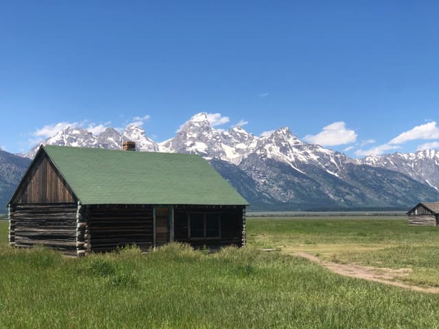 Barn & The Tetons